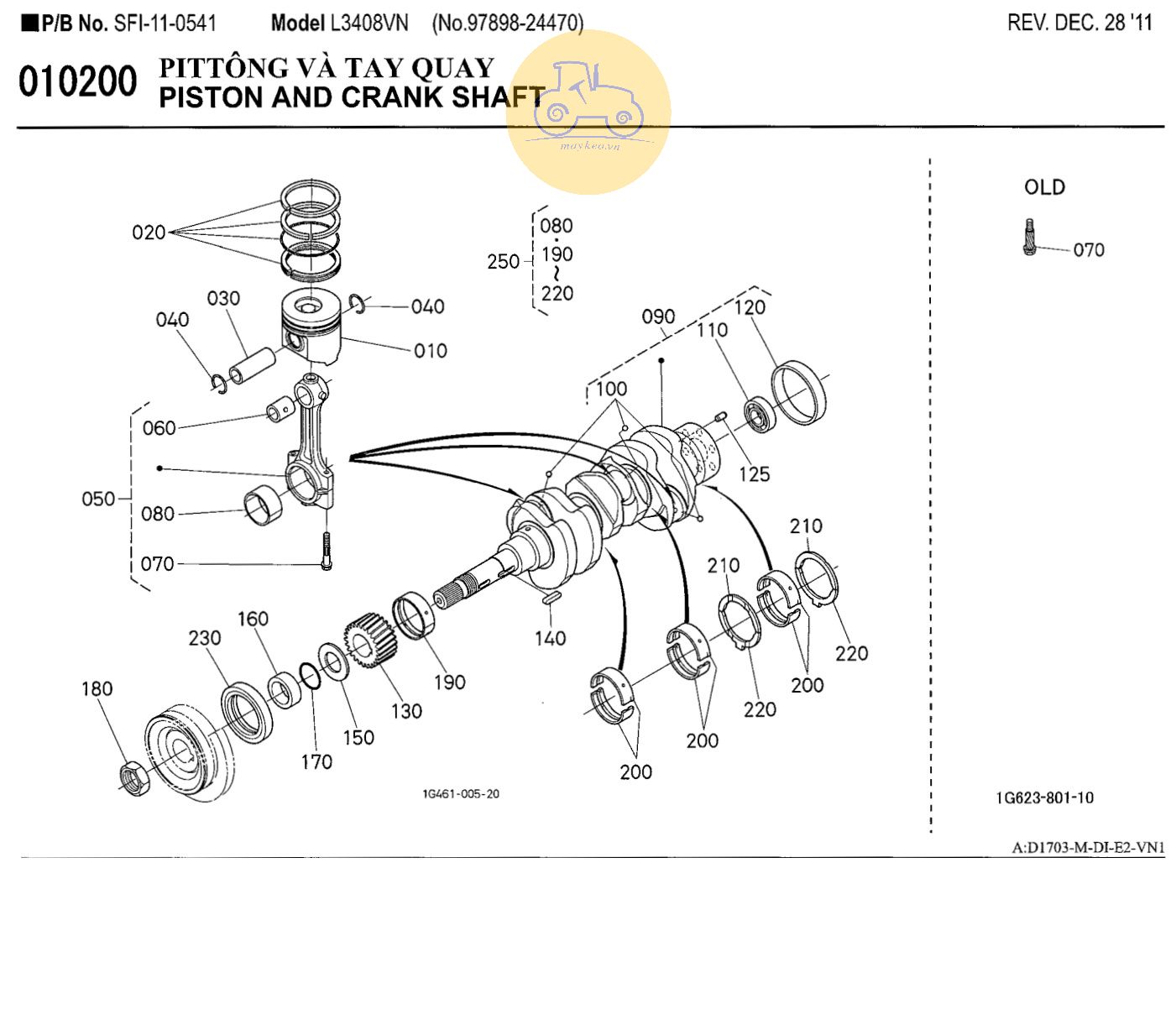 Pitton và trục khuỷu